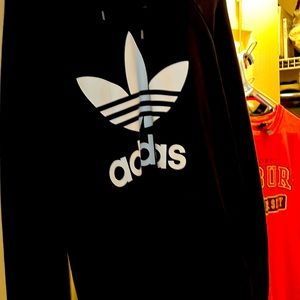 Black adidas hoodie